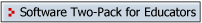 Software Two-Pack for Educators